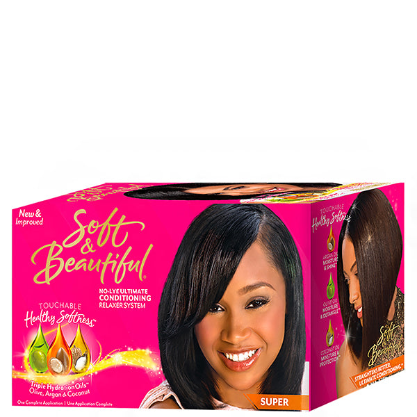 Soft & Beautiful No-Lye Relaxer Super KIT