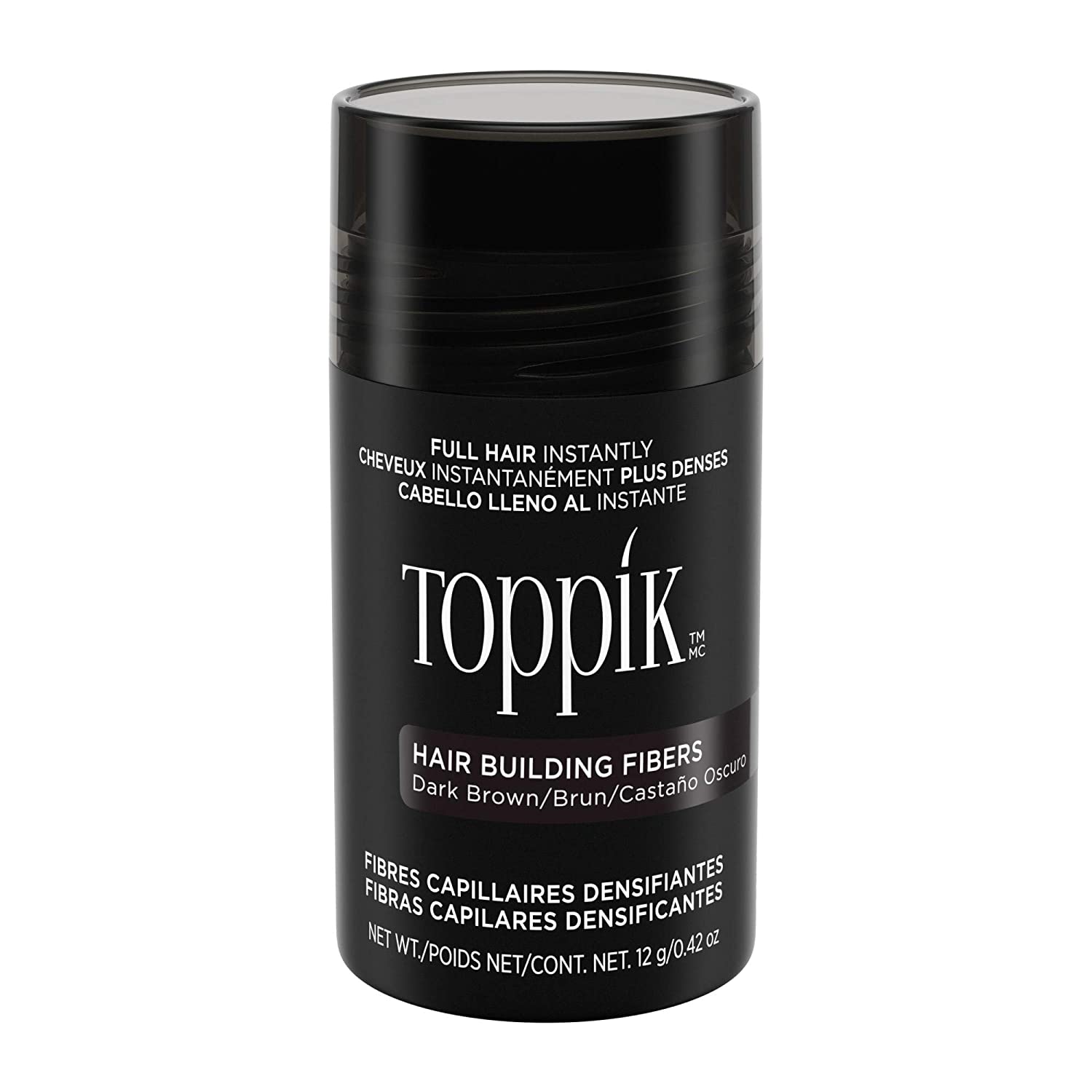 Toppik Hair Building Fibers Dark Brown 12g/0.42oz