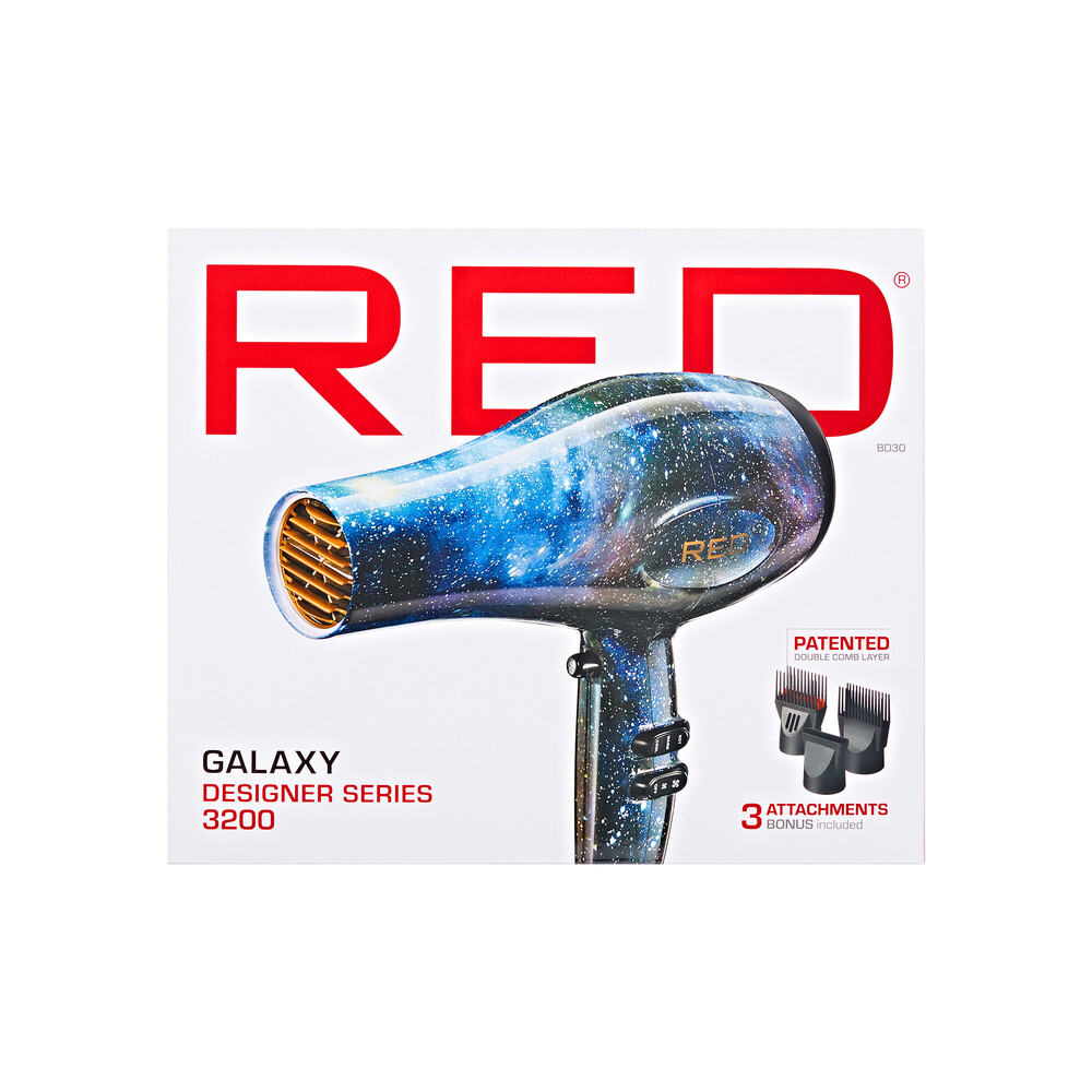 Red 3200 Galaxy Design Series Dryer view 2