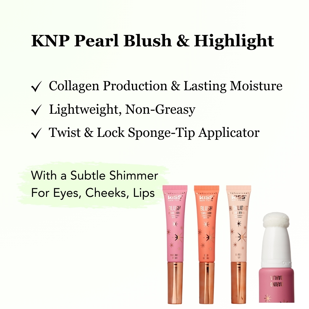 Kiss Pearl Blush & Highlight Wand view 3