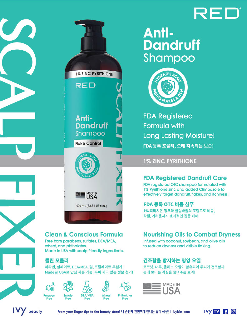 Ivy Scalp Fixer Dandruff Shampoo 10 Oz view 3